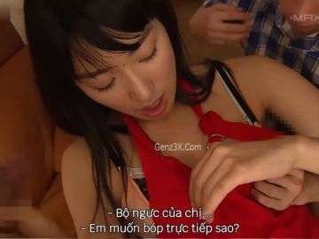 2 Đứa Cháu Trai Mới Lớn Phục Vụ Con Hàu Của Người Cô Họ