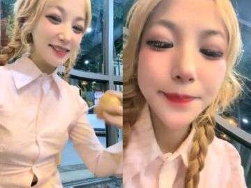 Gái Tóc Vàng Thích Đụ Nhau Với Người Yêu Ngay Trong Wc